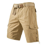 Multi-Pocket Cargo Pants Shorts