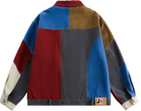 Patchwork Varsity Bomber Jacket