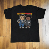 Pork Fiction Parody Black Tee