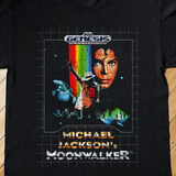 Sega Genesis Michael Jackson Black Tee