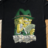 Spongebob Gettin' Money Black Tee