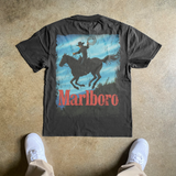 Cowboy Hill Vintage Black T-Shirt