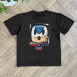 Sonic Turn Me On Black Tee