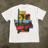 'Rodeo State Fair' Vintage Faded Heavy White Tee