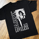 Final Fantasy VII Loveless My Bloody Valentine Black Tee