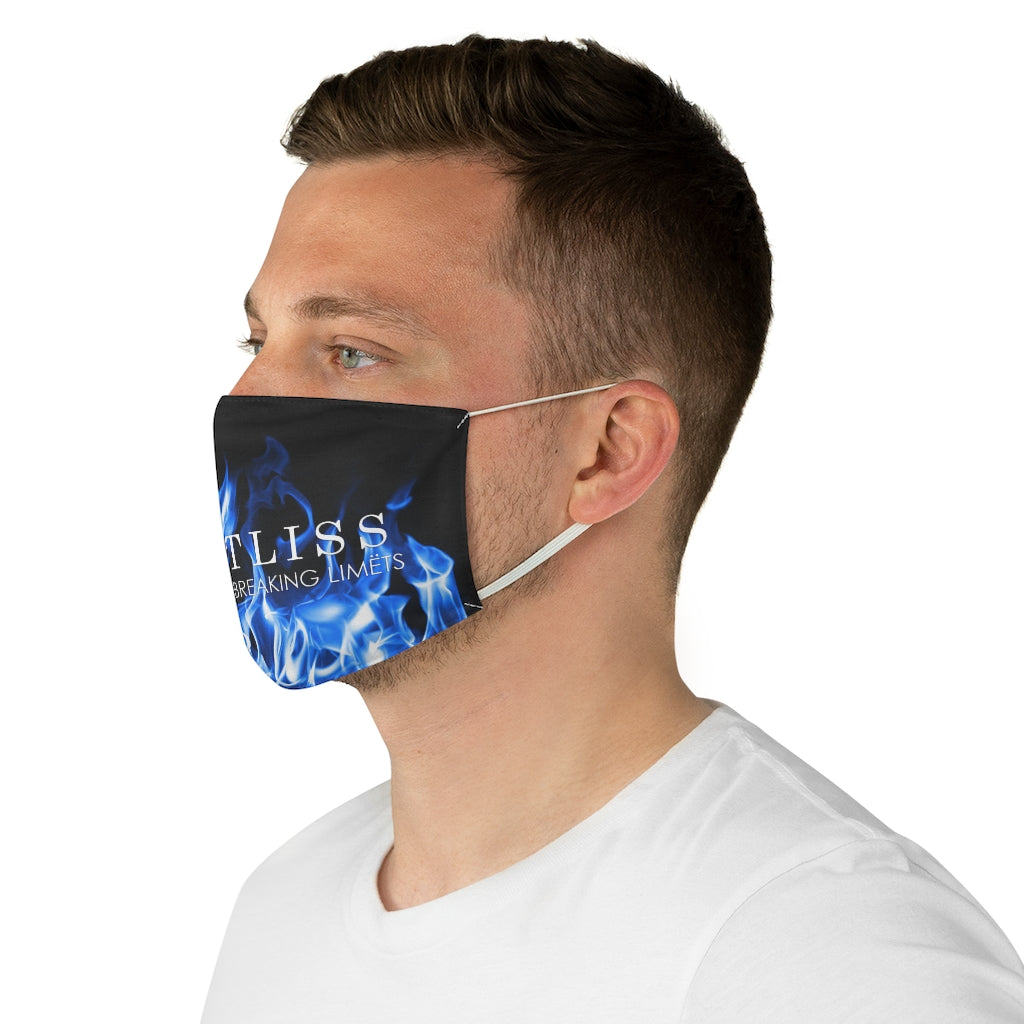 Fire Flame Fabric Face Mask