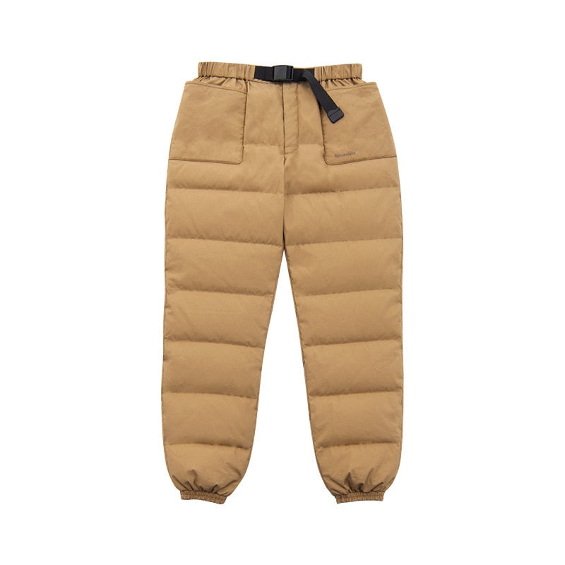 Ultralight Duck Down Thermal Padded Puffer Pants