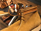 LIMETLISS American Handmade Suede Desert Boots