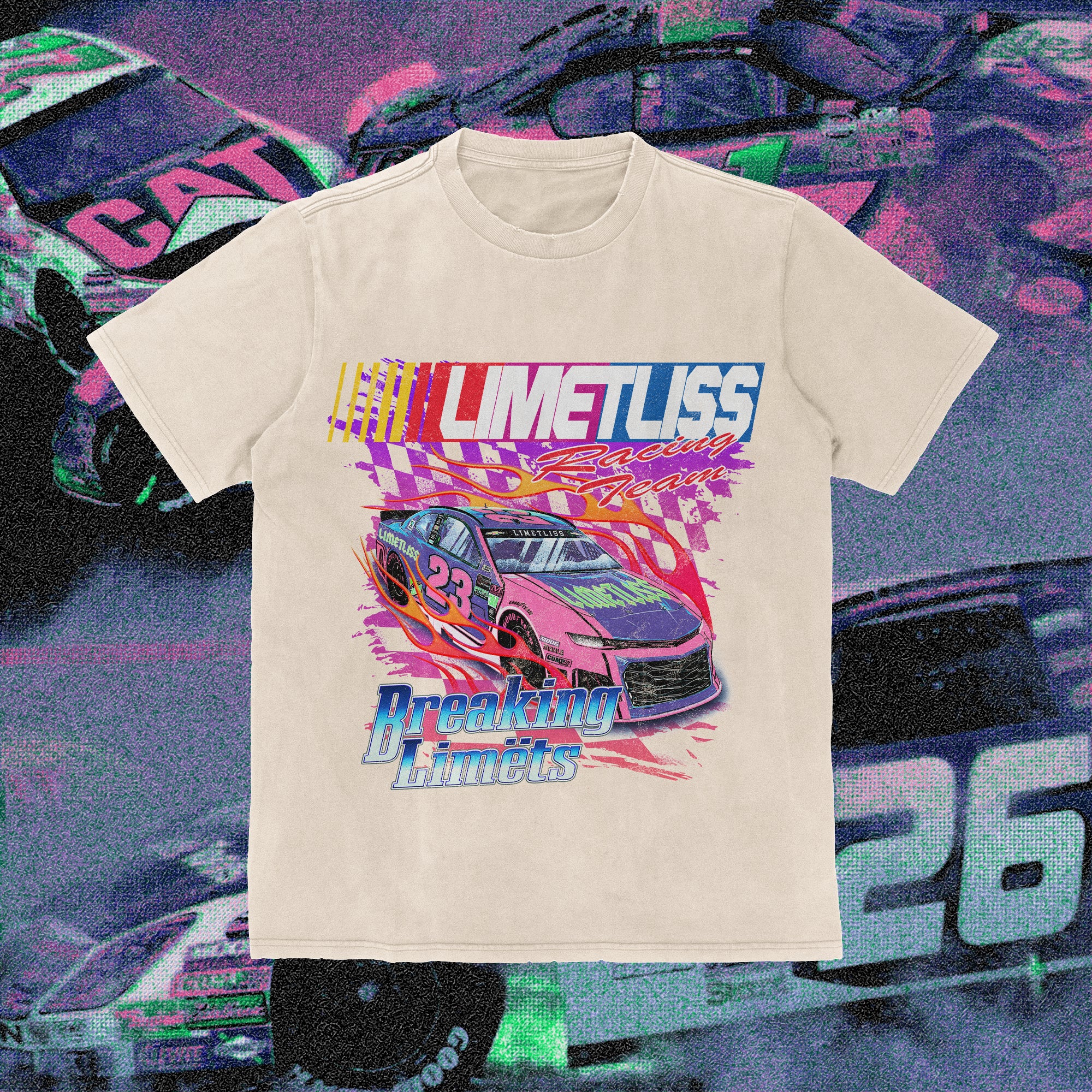 LIMETLISS Racing Team Tee / Pink