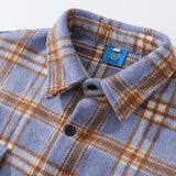 Hyper Plaid Button-Up Shirt