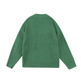 Zip-up Cargo Denim Sweater