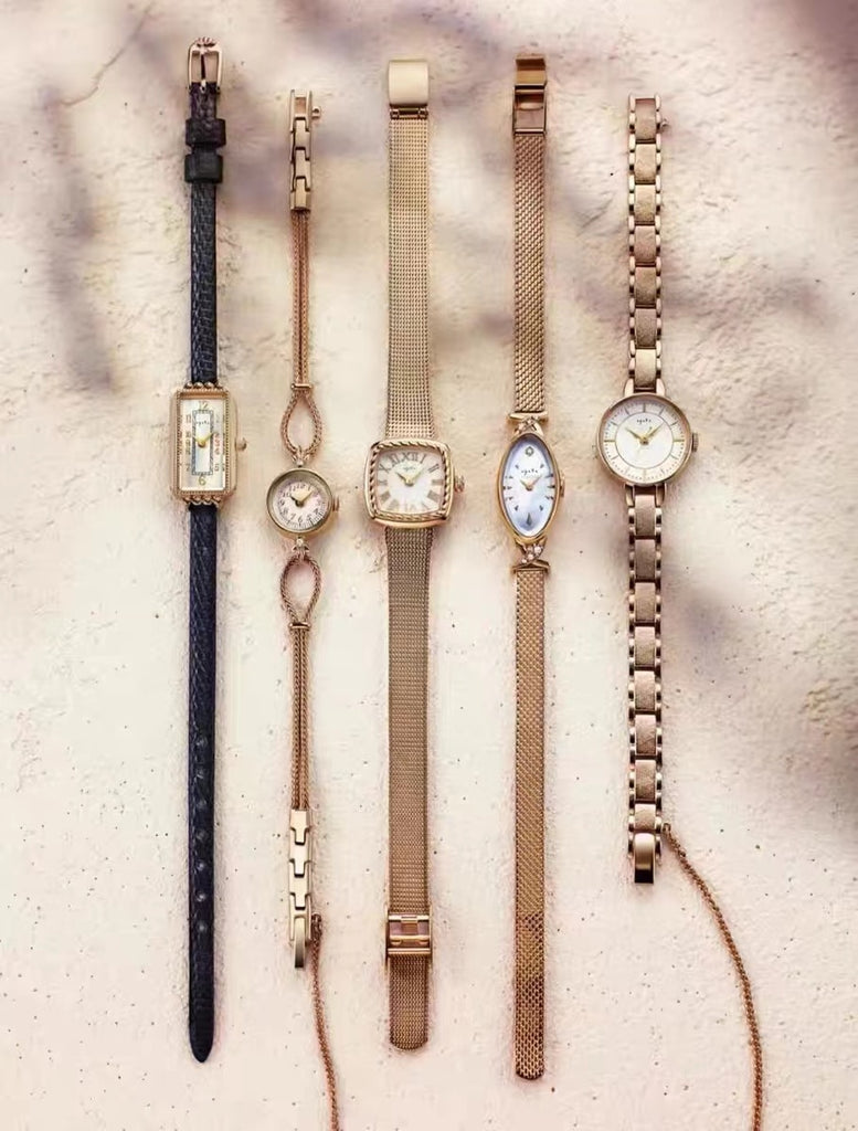 18K Gold Plated & Brass Band Watches limetliss