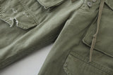 Army Green Multi Pocket Cargo Shorts