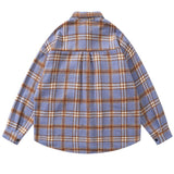 Hyper Plaid Button-Up Shirt