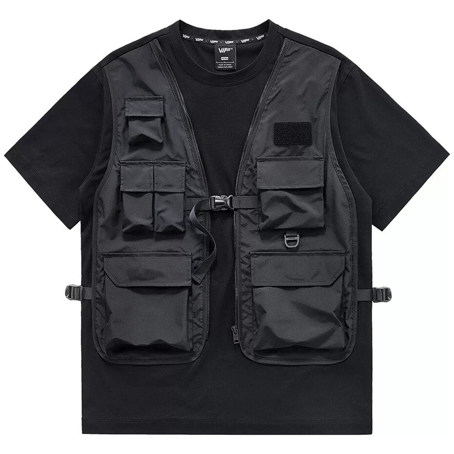 Techwear Cargo Vest Ninja Shirt