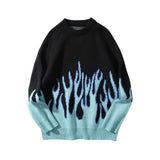 Blue Flame Fleece Sweater - limetliss