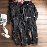 luxury cargo jumpsuits with belt