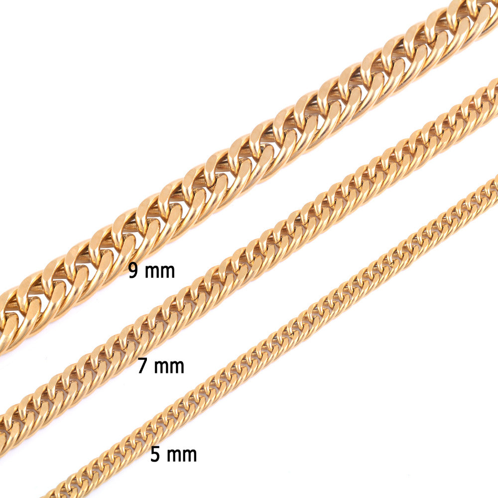Cuban Link High Quality Gold Chain - limetliss