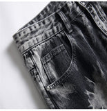 Star Washed Chrome Black Denim Jeans