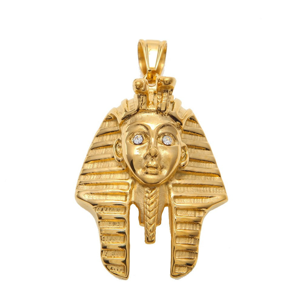 Pharaoh King Pendant Ancient Style Chain - limetliss