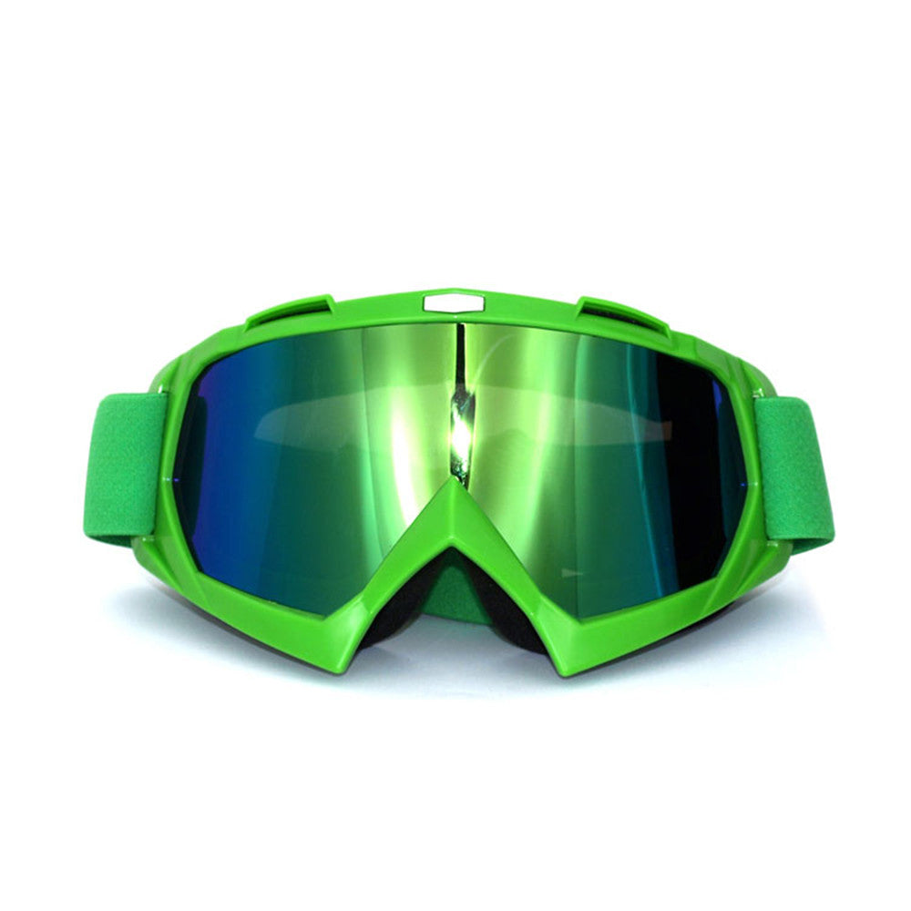 Money Green Motocross Goggles - limetliss