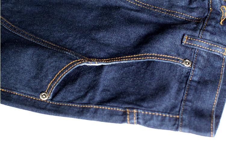Blank Navy Stitched Denim Jeans - limetliss