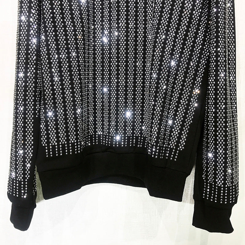 Iced Out Crystal Fully Loaded Pullover - limetliss