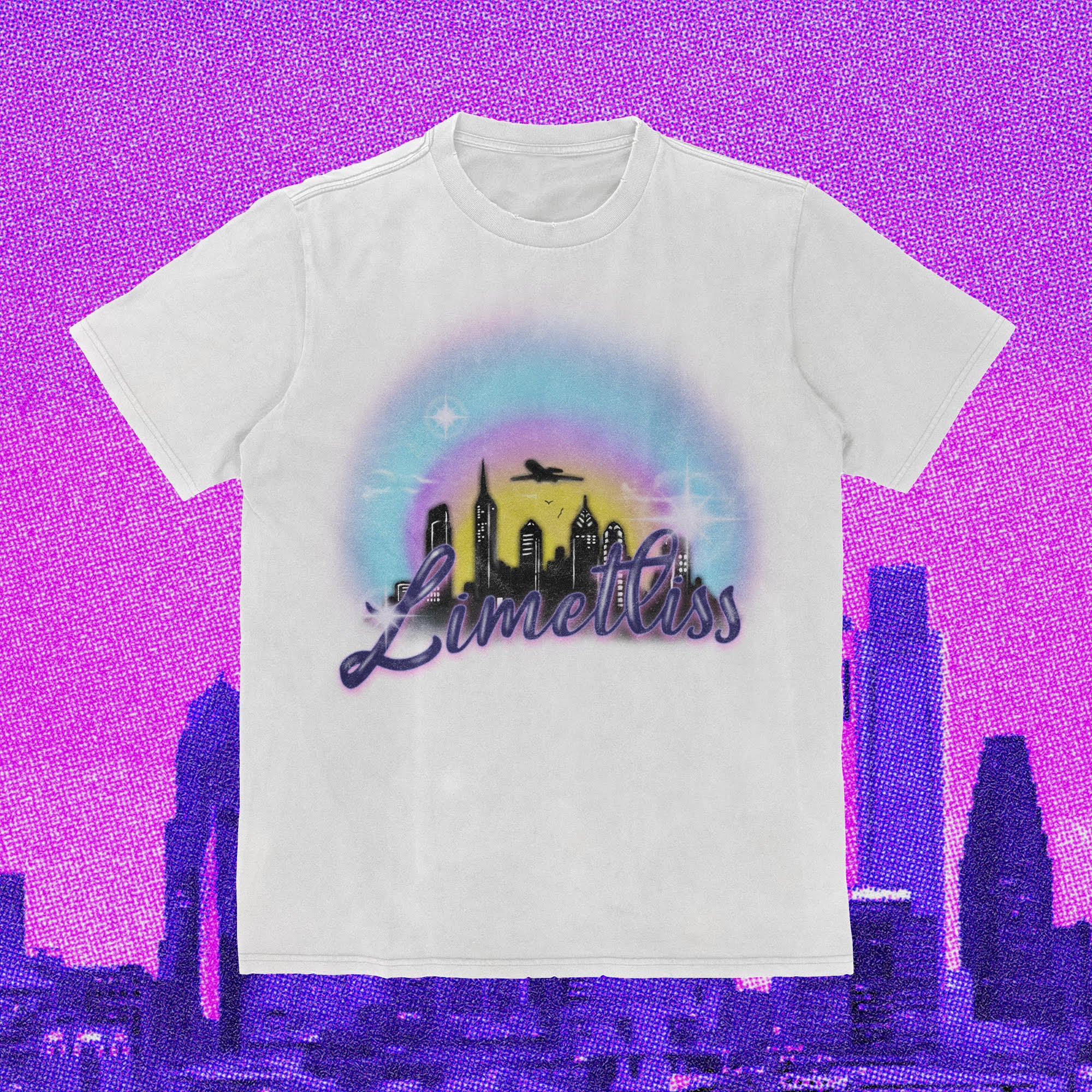 LIMETLISS Philly Airbrush Tee