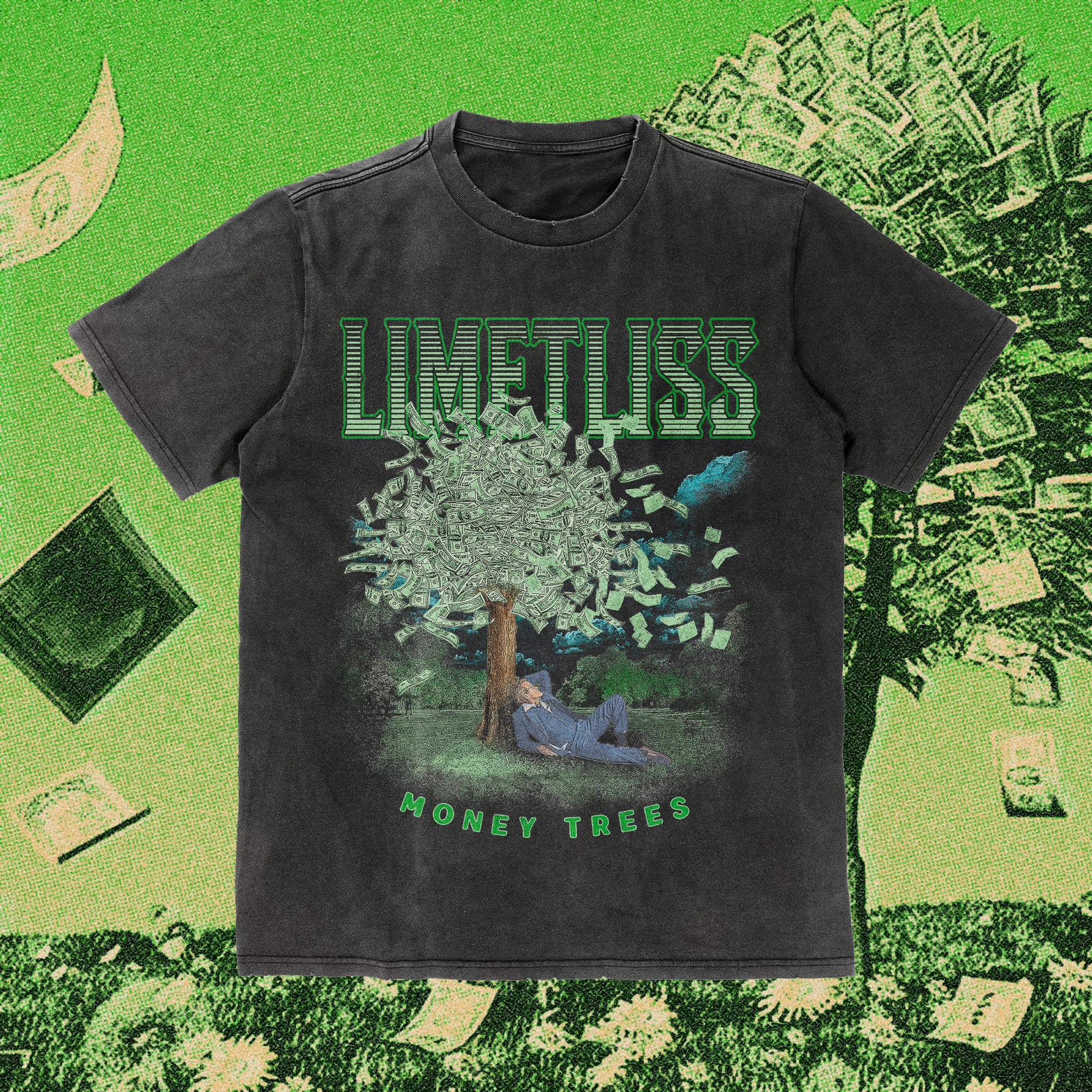 LIMETLISS Money Trees Tee